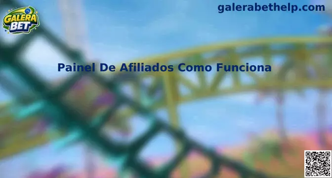 Painel de afiliados como funciona