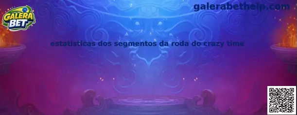 Estatísticas dos segmentos da roda do Crazy Time