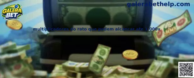 Multiplicadores do rato que podem alcançar até 1.000x
