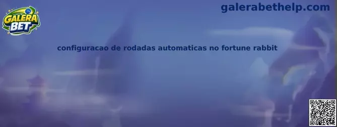 Configuração de rodadas automáticas no Fortune Rabbit