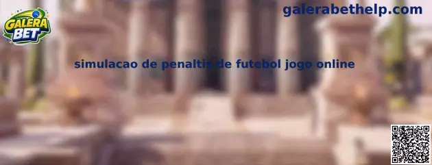 Simulação de pênaltis de futebol jogo online