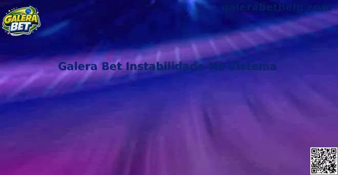 Representação de instabilidade no sistema da Galera Bet