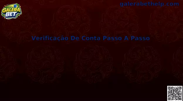 Guia visual sobre Verificação De Conta Passo A Passo Galera Bet